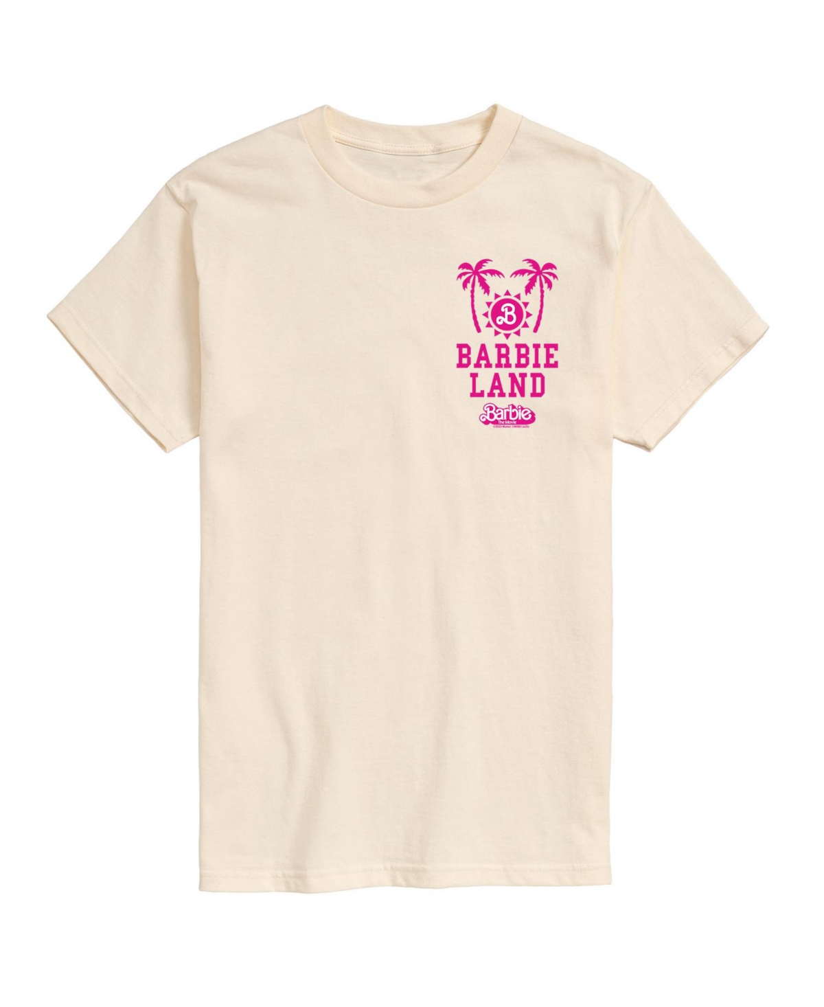 Men's Barbie The Movie Short Sleeve T-shirt - Black