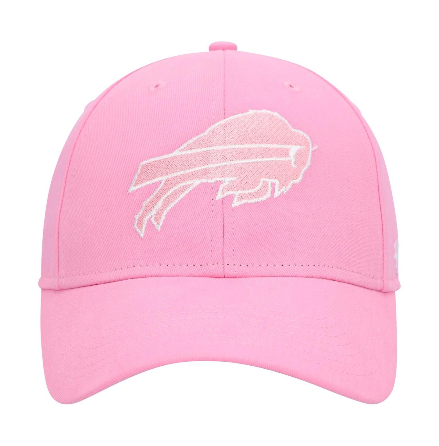 Кепка '47 Brand Pink Buffalo Bills Rose MVP Adjustable Hat для девочек — фото 3
