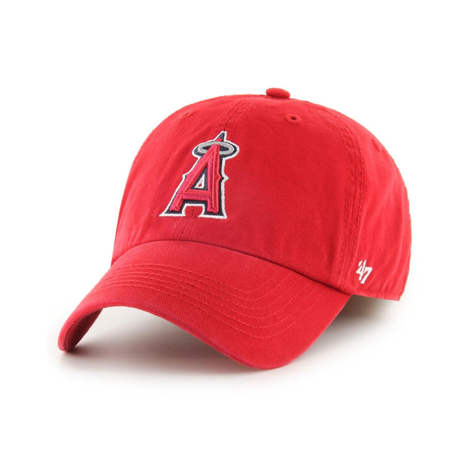 Men's Red Los Angeles Angels Franchise Logo Fitted Hat