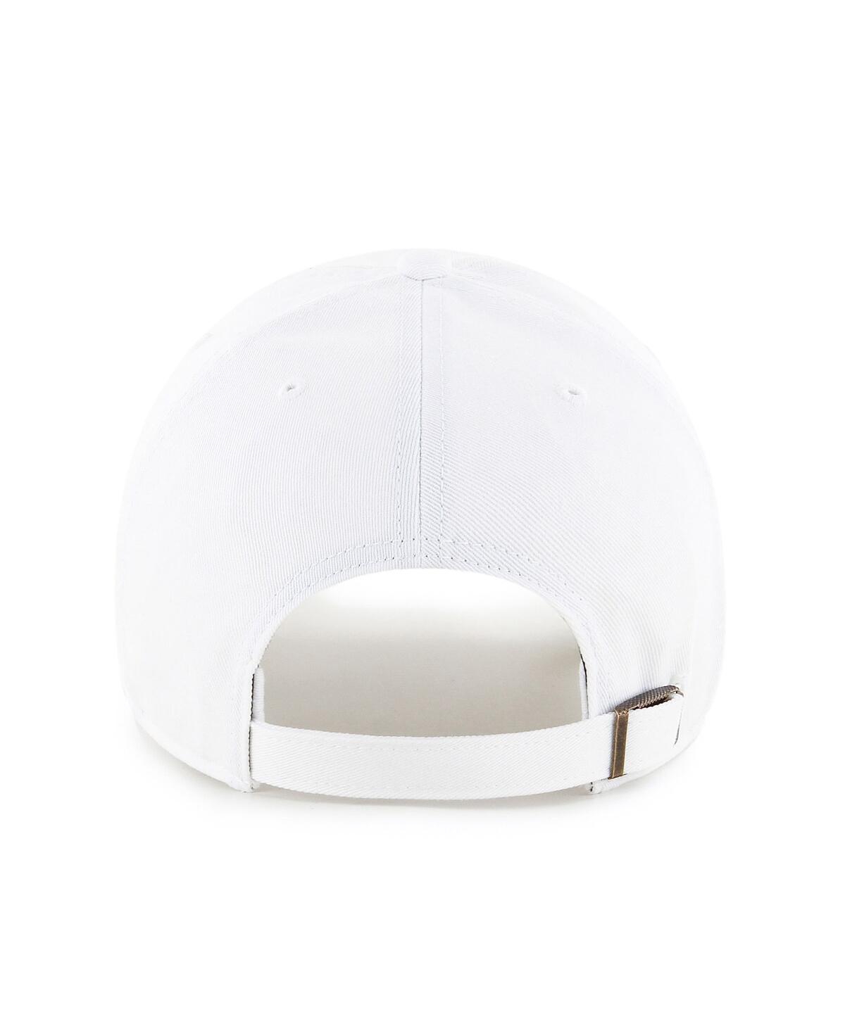 47 Brand Men's ' White Dallas Cowboys Retro Joe Ii Clean Up Adjustable Hat In White