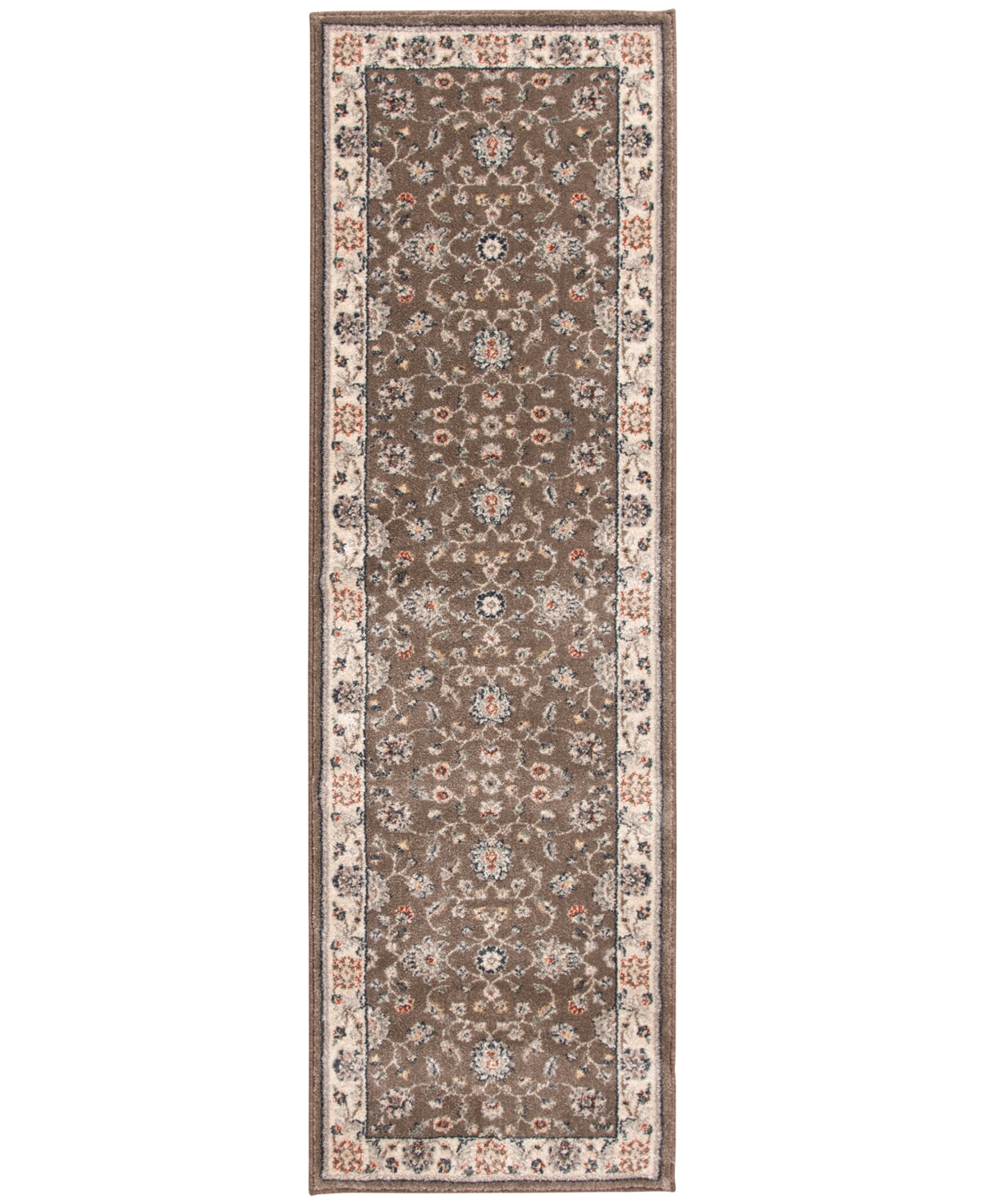 Km Home Poise Pse-7203 2'3" X 7'7" Runner Area Rug In Coffee