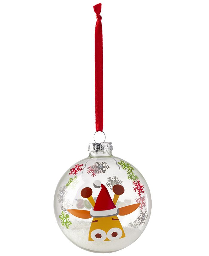 TOYS R US 2023 Holiday Geoffrey Glass Ball Ornament, Created for You by