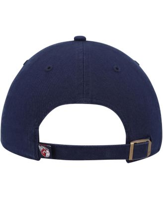 Men's Navy Cleveland Guardians Clean Up Adjustable Hat