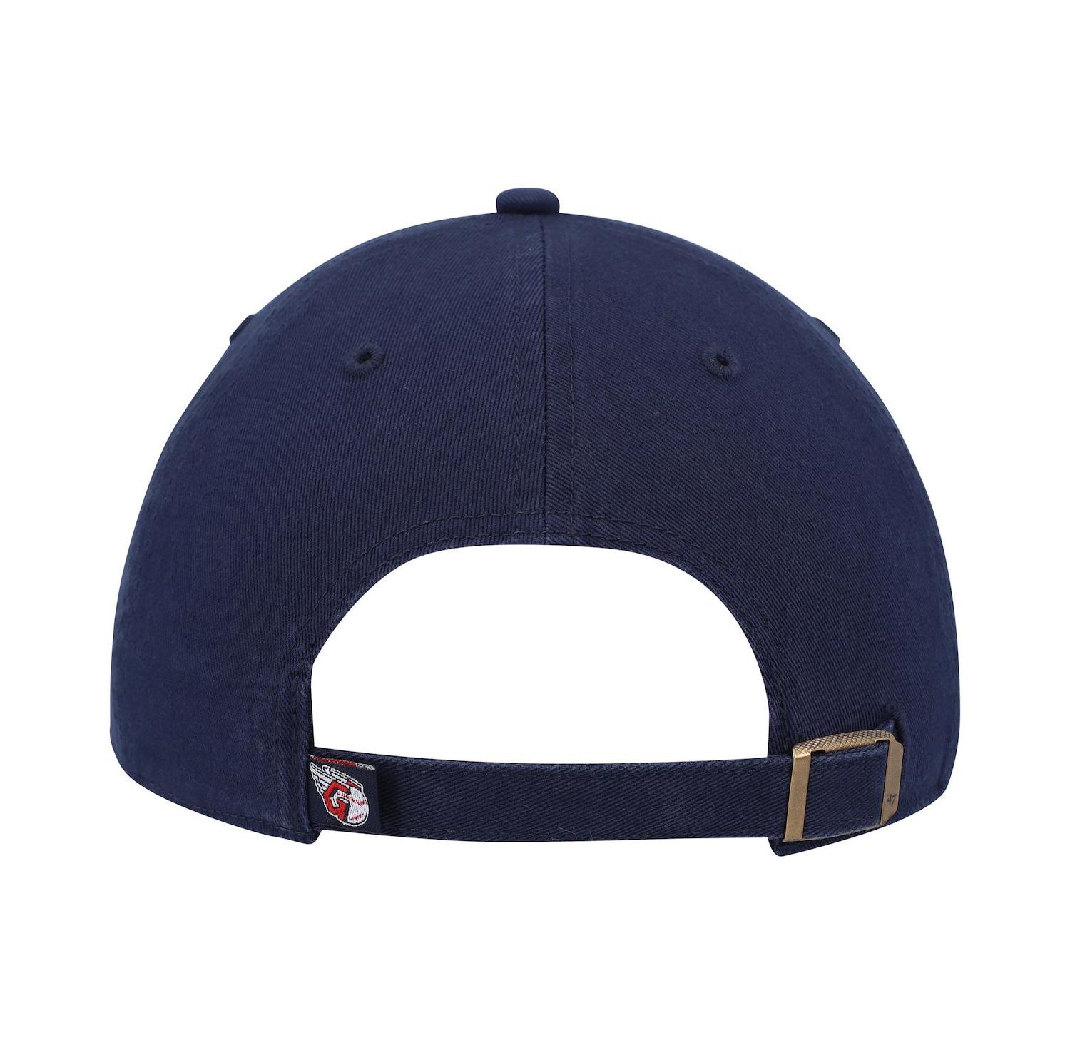 Men's Navy Cleveland Guardians Clean Up Adjustable Hat
