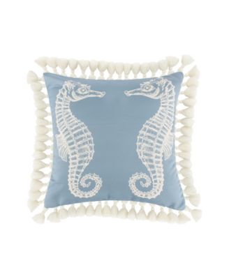 Atlantis Embellished Decorative Pillow Set, 12" x 20" & 18" x 18"