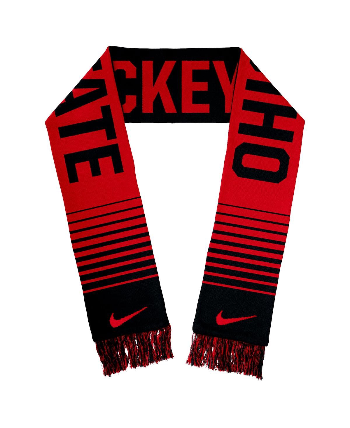 Shop Nike Men's And Women's  Ohio State Buckeyes Space Force Rivalry Scarf In Red