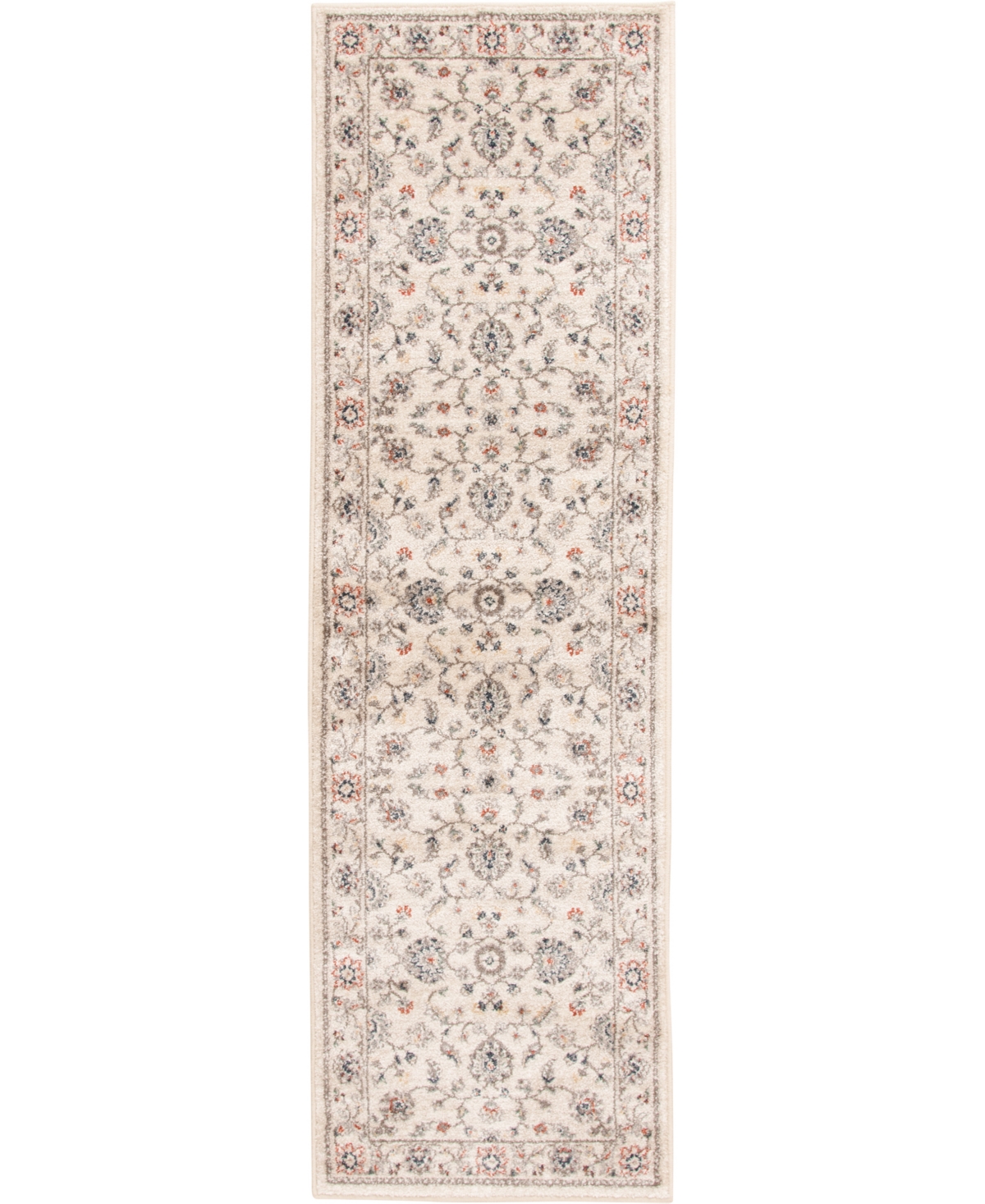 Mink Home Closeout! Km Home Poise Pse-7203 2'3" X 7'7" Runner Area Rug In Neutral
