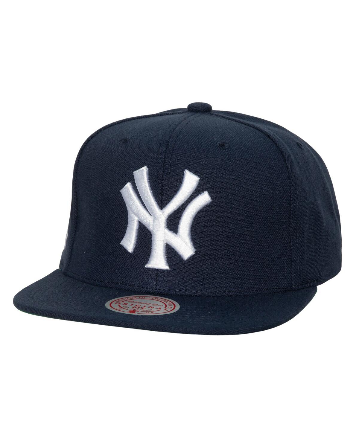 Mitchell & Ness Men's  Navy New York Yankees Cooperstown Collection Evergreen Snapback Hat In Navy