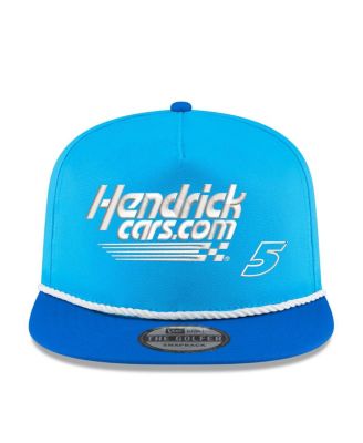 Men's Light Blue, Royal Kyle Larson Hendrickca Golfer Snapback Hat