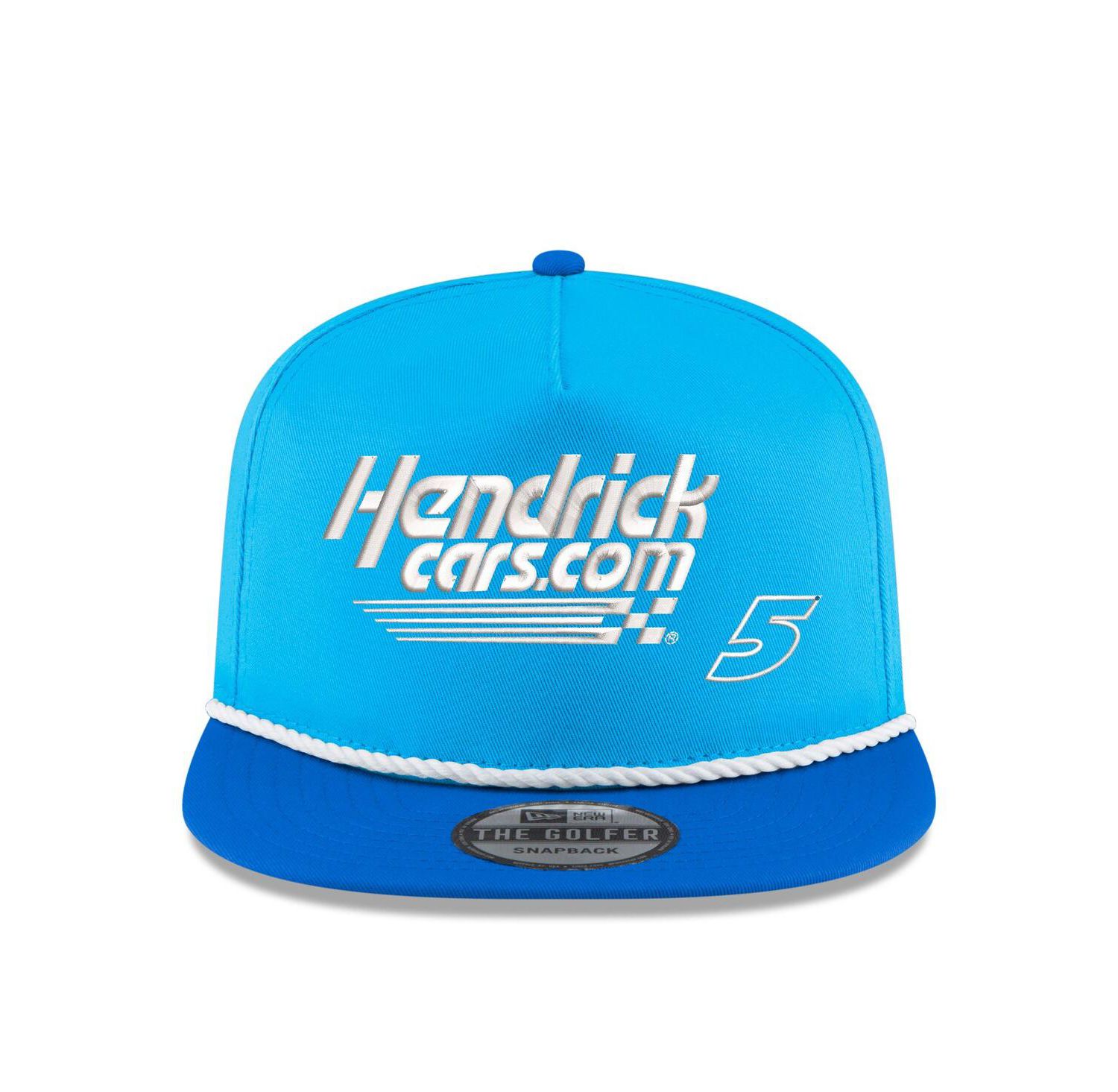 Men's Light Blue, Royal Kyle Larson Hendrickca Golfer Snapback Hat