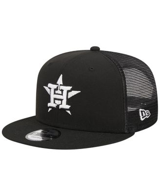 Men's Black Houston Astros Trucker 9FIFTY Snapback Hat