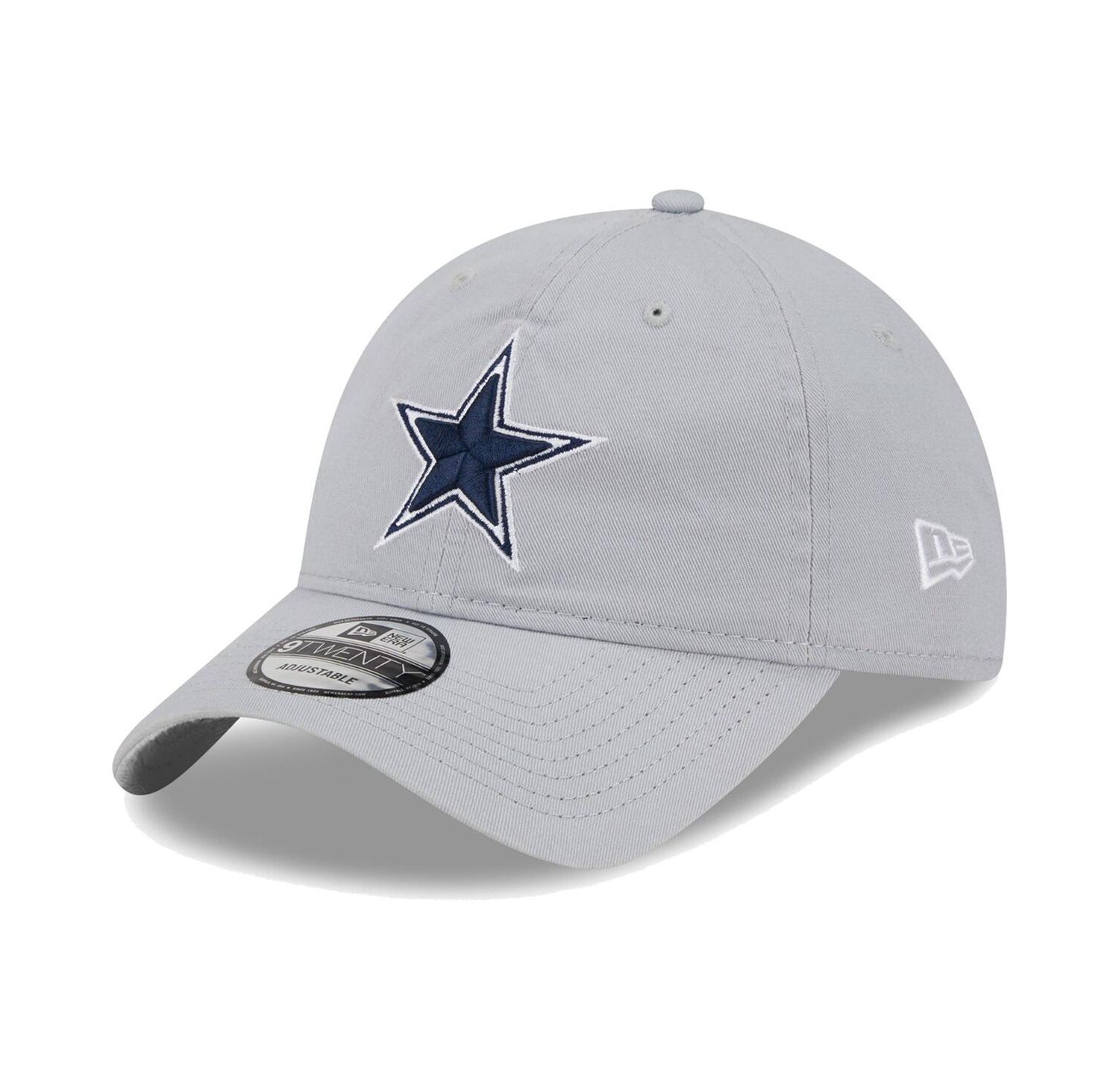 Men's Gray Dallas Cowboys Main Core Classic 2.0 9TWENTY Adjustable Hat