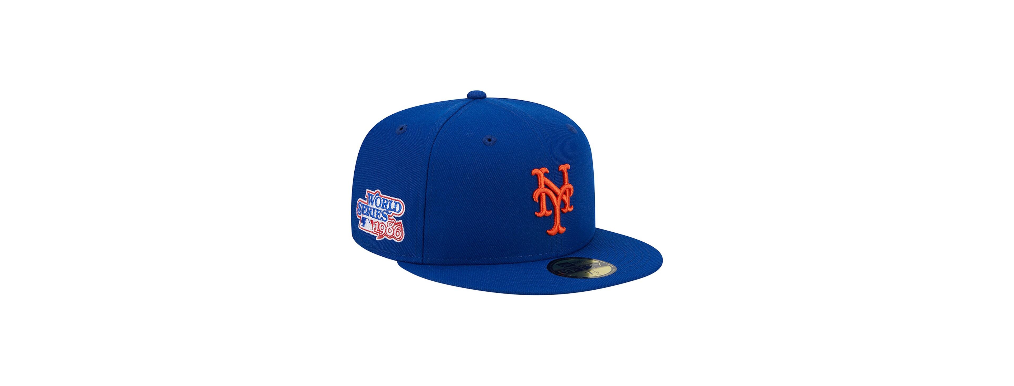 Men's New Era Royal New York Mets 1986 World Series Team Color 59FIFTY Fitted Hat