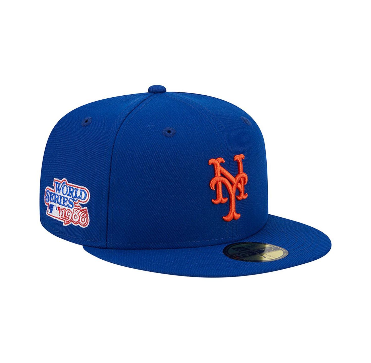 Men's Royal New York Mets 1986 World Series Team Color 59FIFTY Fitted Hat