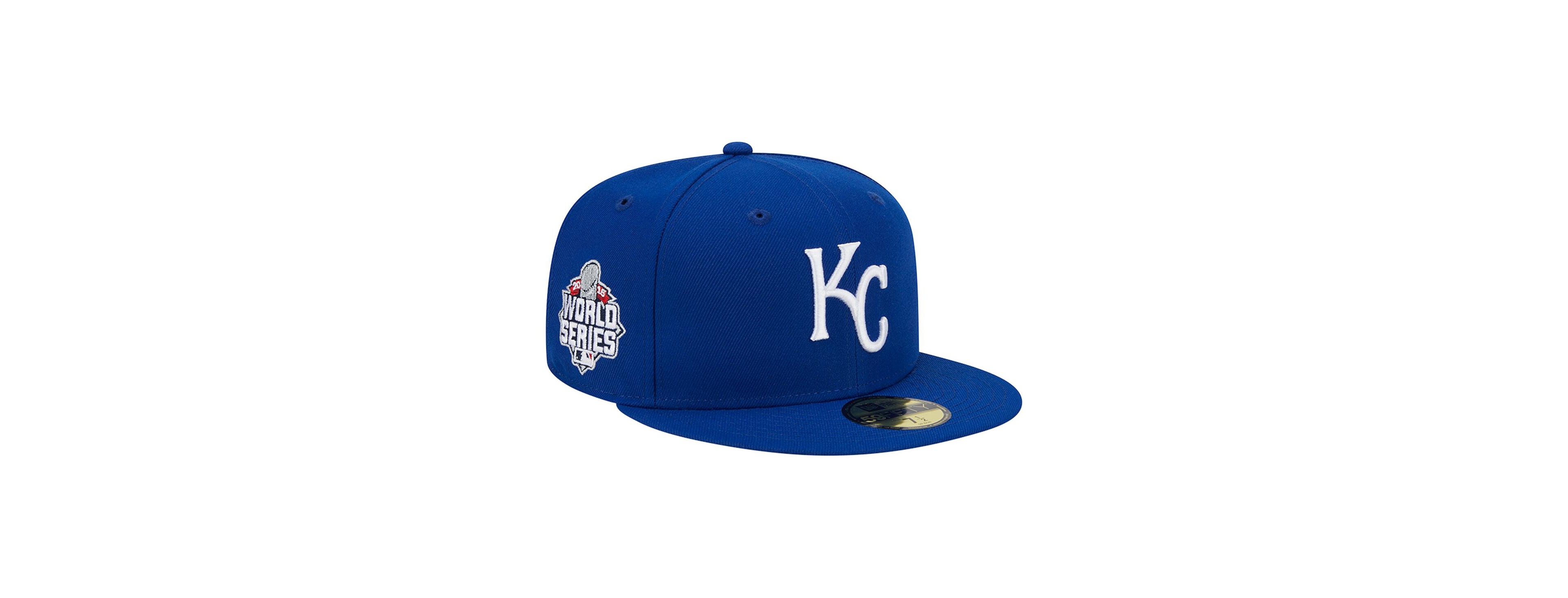 Men's New Era Royal Kansas City Royals 2015 World Series Team Color 59FIFTY Fitted Hat