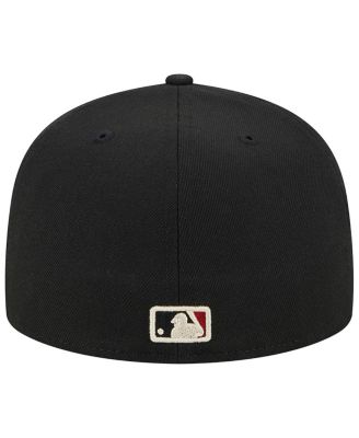 Men's Black Arizona Diamondbacks Alternate Logo 2001 World Series Team Color 59FIFTY Fitted Hat