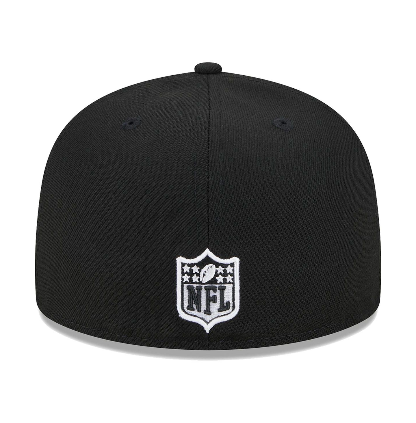 Мужская кепка New Era Black Dallas Cowboys Main Patch 59FIFTY Fitted Hat — фото 5