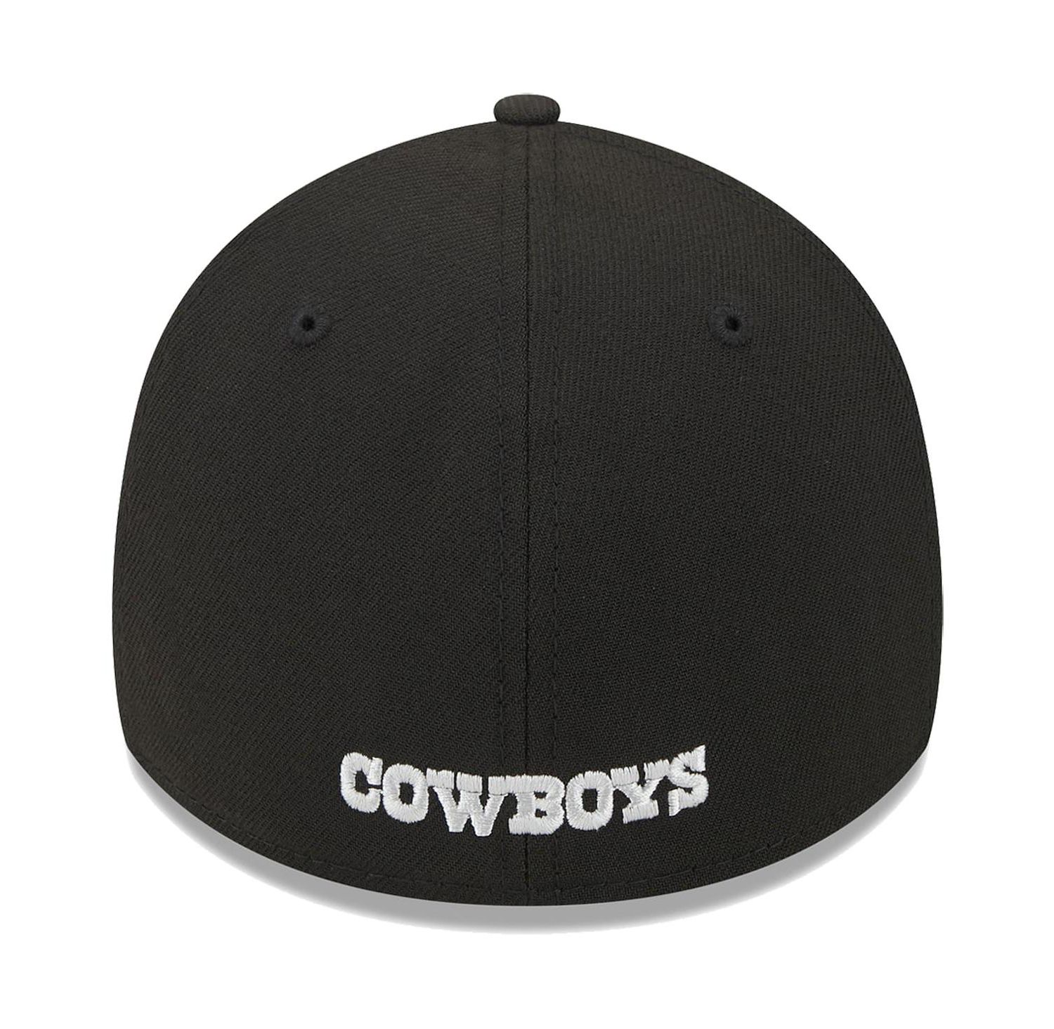 Men's Black Dallas Cowboys Main 39THIRTY Flex Hat
