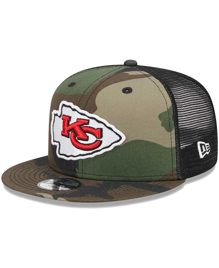 New Era Big Boys and Girls Camo Kansas City Chiefs Main Trucker 9FIFTY Snapback  Hat - Macy's