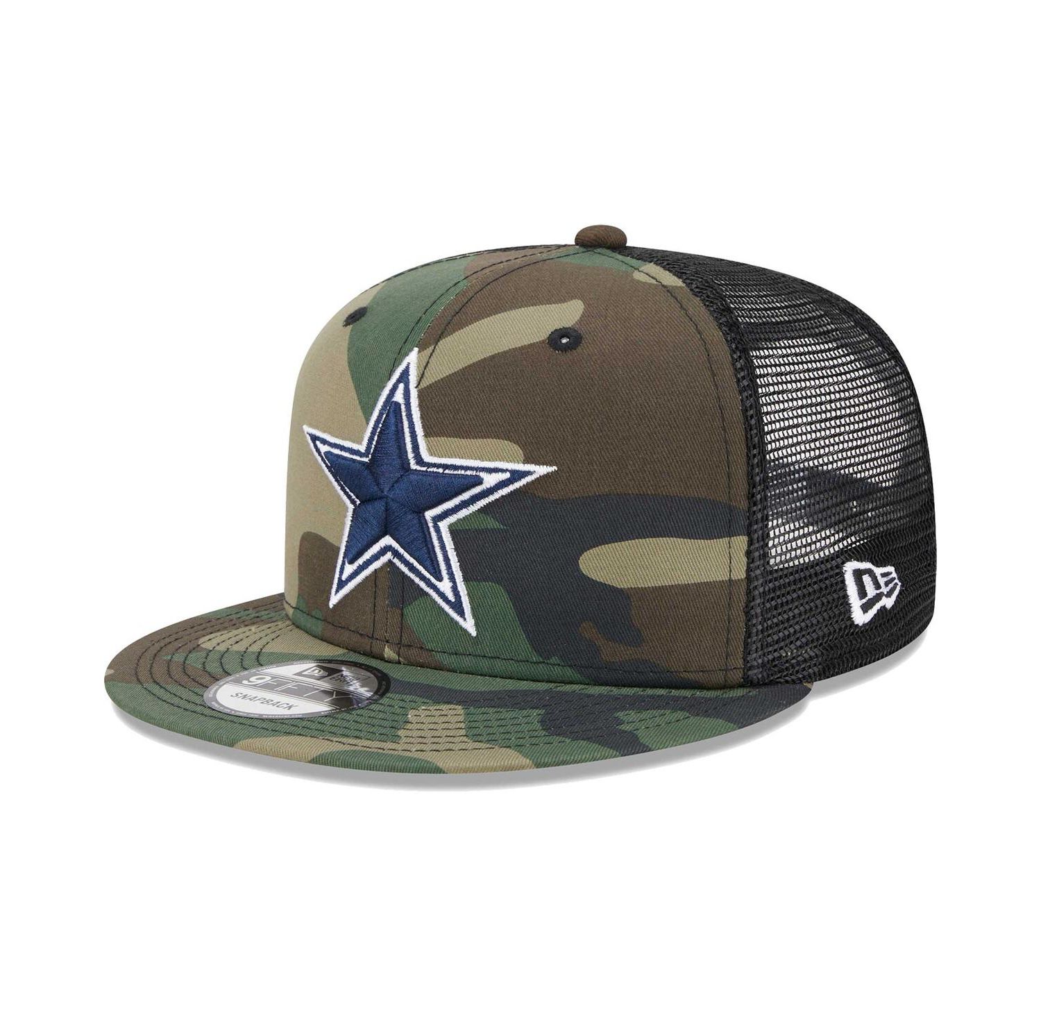 Men's Camo Dallas Cowboys Main Trucker 9FIFTY Snapback Hat