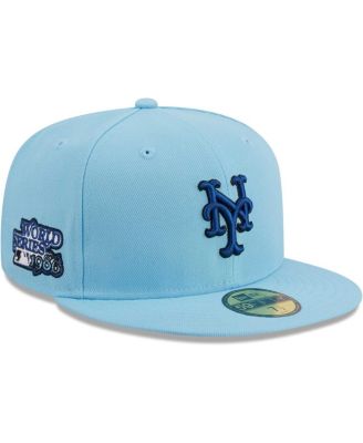 New Era Men's Light Blue New York Mets 59FIFTY Fitted Hat