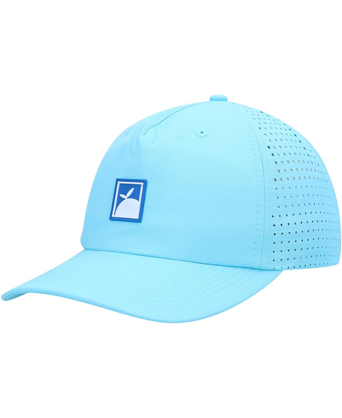 Flomotion Men's  Light Blue Icon Snapback Hat