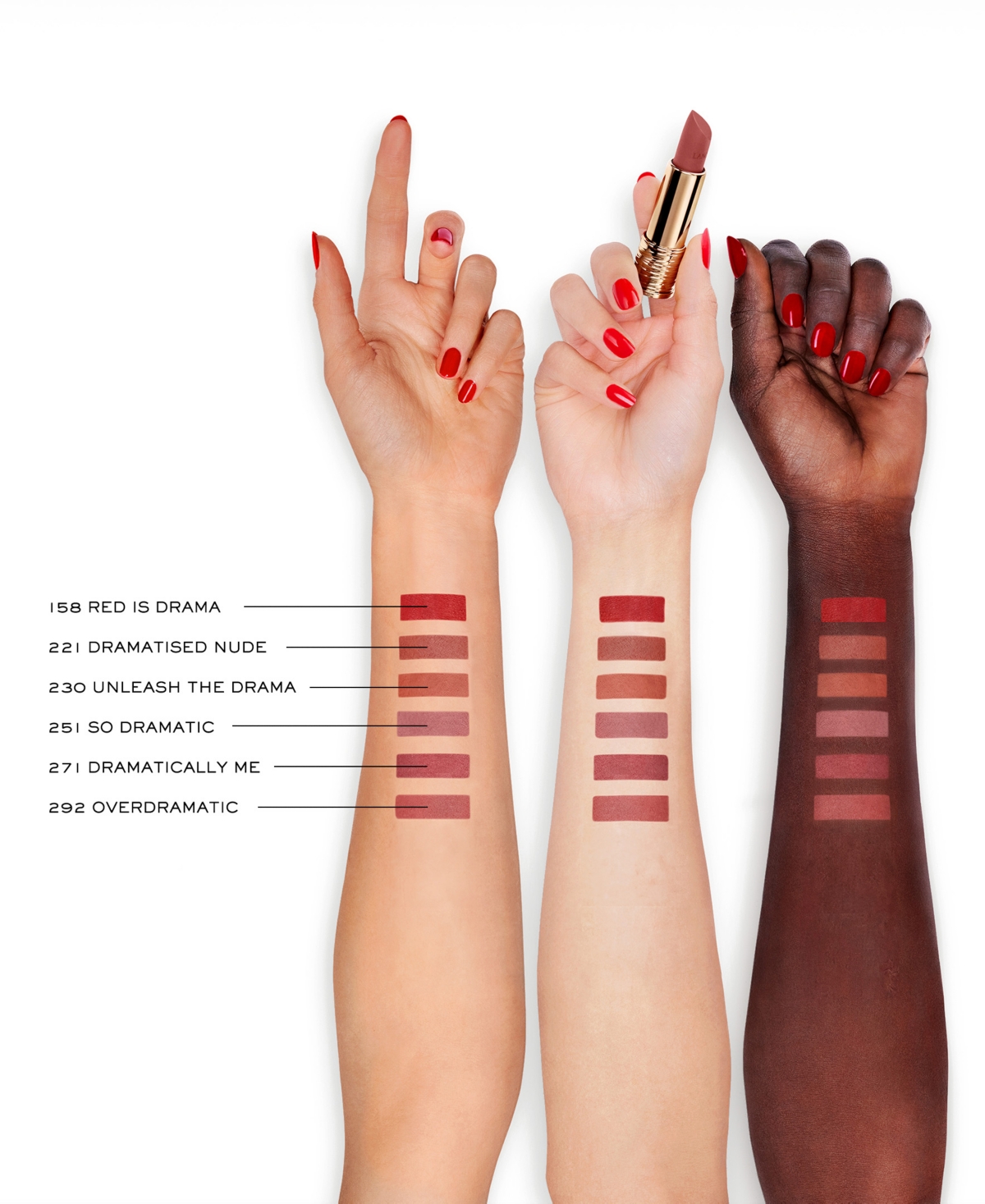 L'Absolu Rouge Drama Matte Lipstick - 230 Unleash the Drama