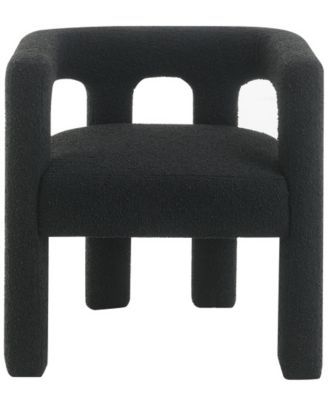 Mandy 28" Boucle Fabric Dining Chair