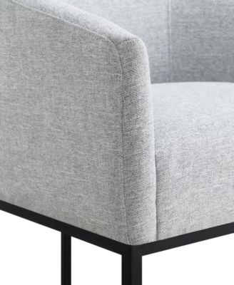 Jace 39.8" Polyester Upholstered Barstool