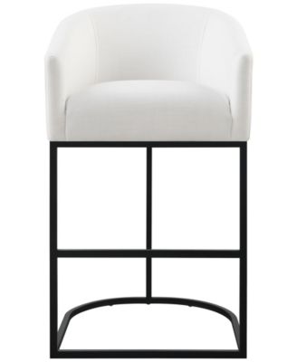 Jace 39.8" Polyester Upholstered Barstool