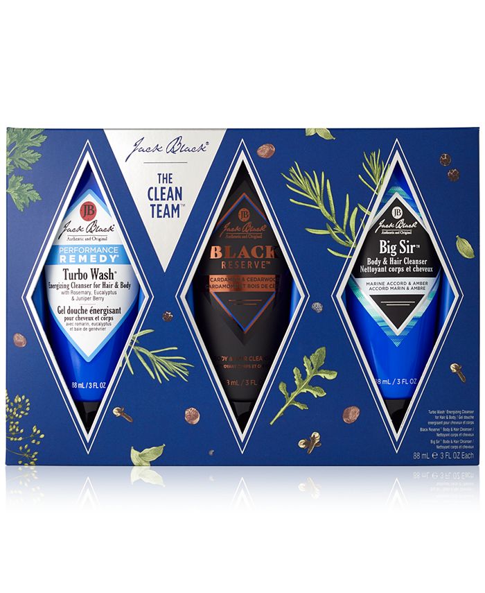 Jack Black 3Pc. The Clean Team Set Macy's