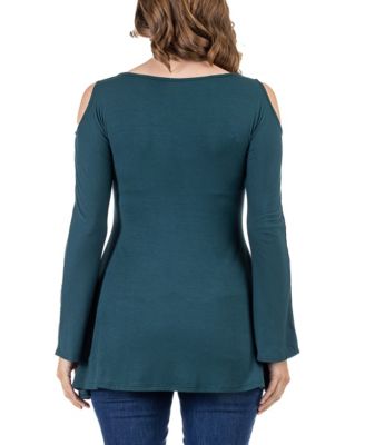 Women's Criss Cross Long Sleeve Top