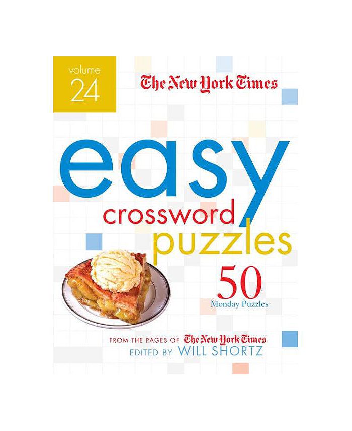 Barnes & Noble The New York Times Easy Crossword Puzzles Volume 24 50 Monday Puzzles from the