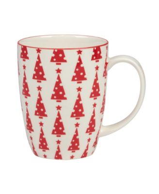 Peppermint Candy 16 oz Mugs Set of 6, Service for 6