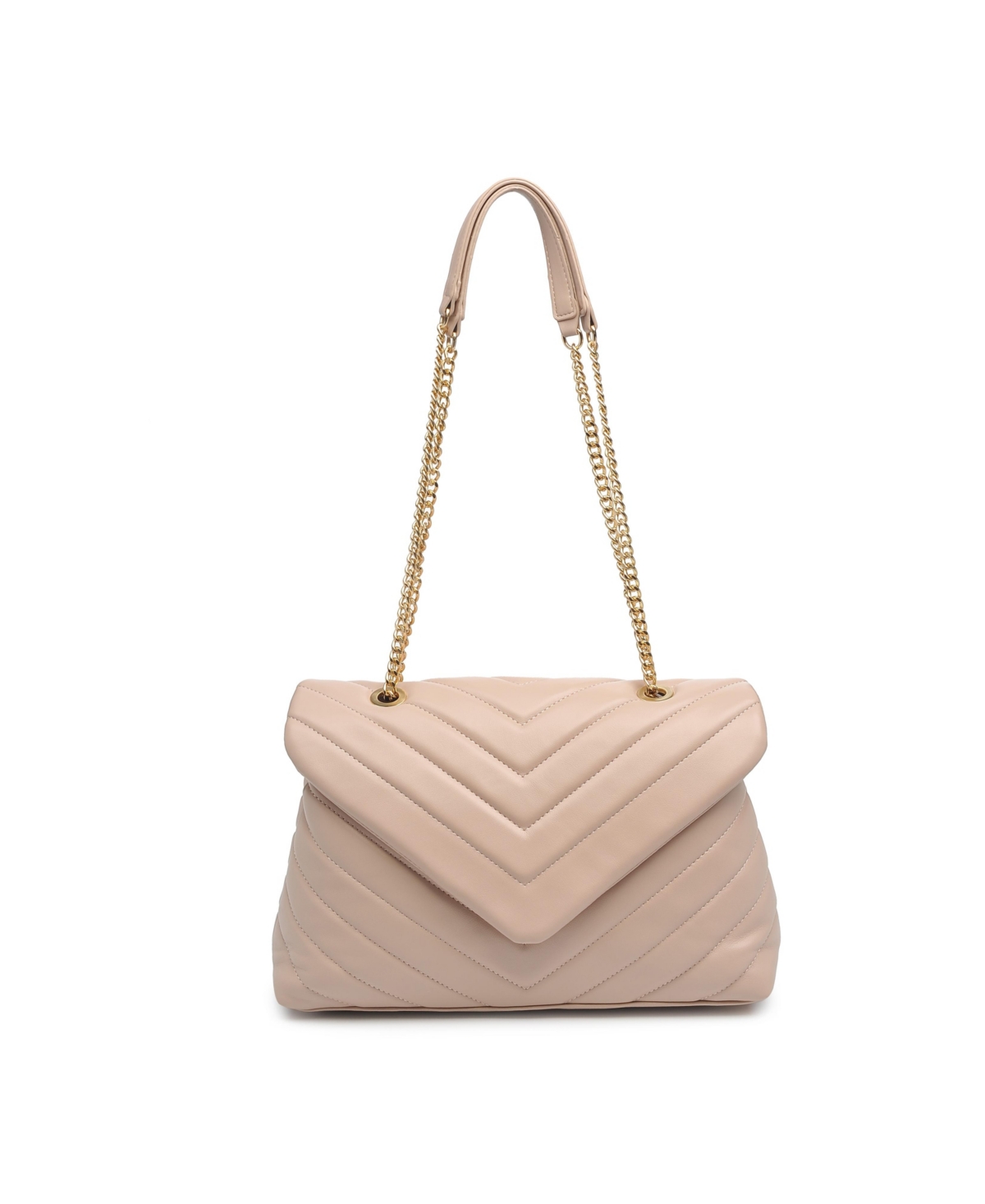 Urban Expressions Ivy Quilted Shoulder Bag In Natural