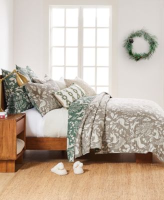Home Bretton Woods Green Reversible Quilt Sets