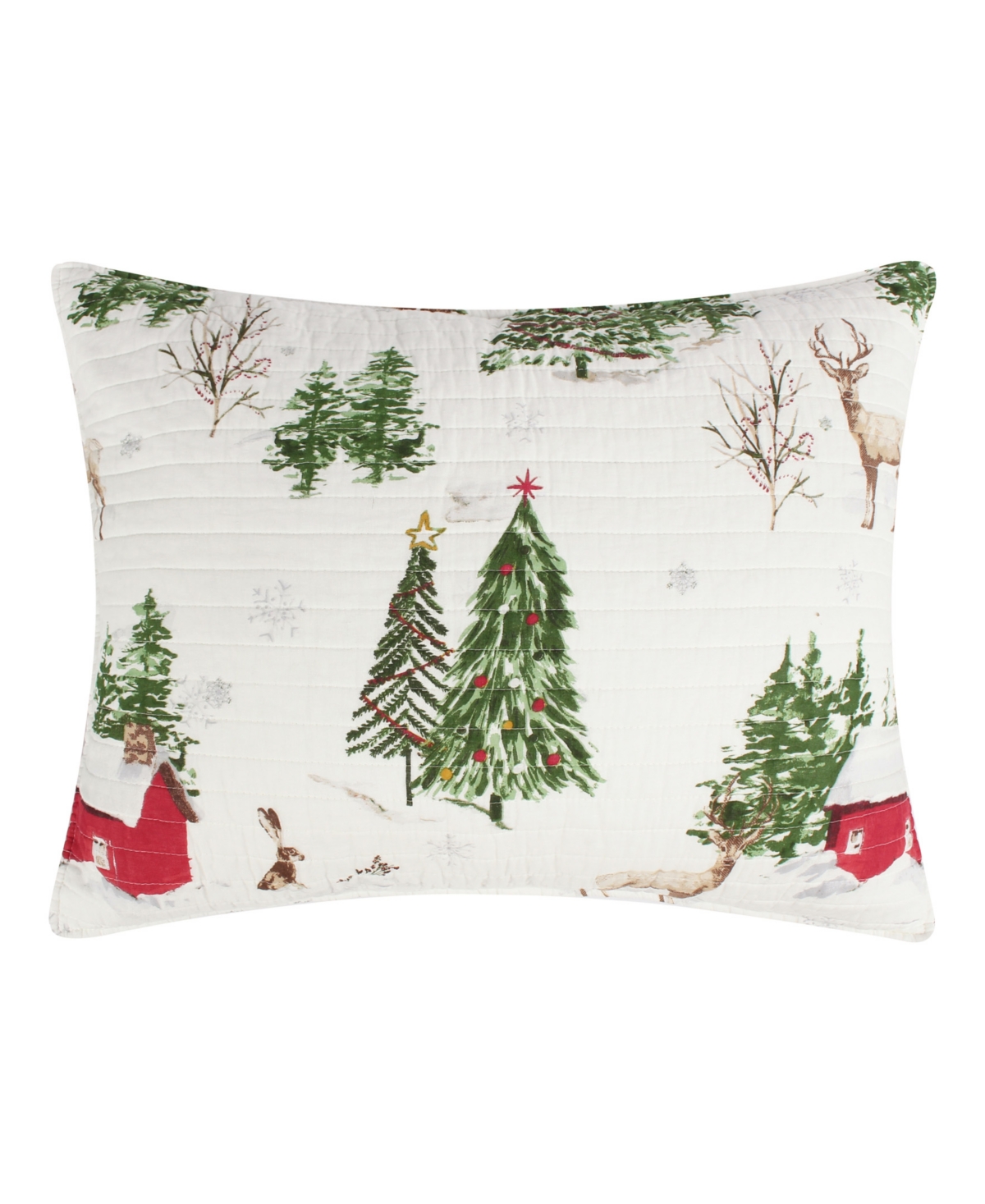 Levtex Tatum Pines Holiday Reversible 3-pc. Quilt Set, King/california King In Multi