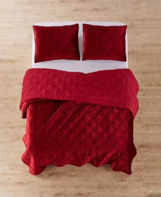 Caserta Velvet Reversible Quilt, Twin/Twin XL