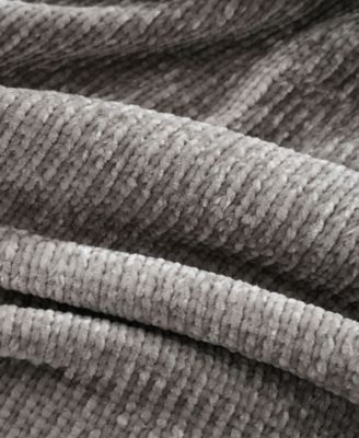 Lifestyle Solid Woven Micro Chenille Throw, 51" x 67"