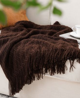 Wave-Link Texture Lightweight Throw, 50" x 60"