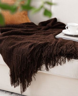 Texture Triple Zig-Zag Lightweight Throw, 50" x 60"