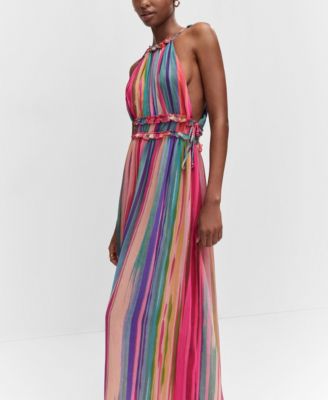 maxi off white dress Calleigh Off White Flare Beaded Belt Maxi Gown
