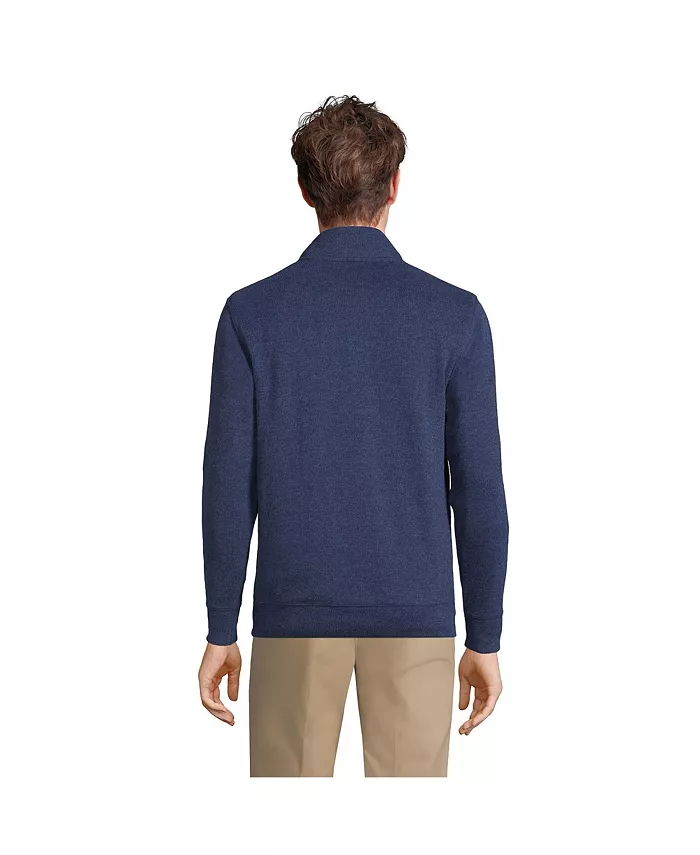 Men's Bedford Rib Quarter Zip Pullover Sweater - thumbnail 5