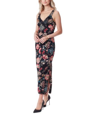 Jessica Simpson Maternity Plus Size Ruched Floral-Print Top - Macy's