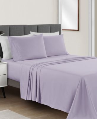 Microfiber Solid 3-Pc. Sheet Set, Twin