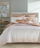Hotel Collection Reverberation 3-Pc. Duvet Cover Set, Full/Queen, Exclusively at Macy's - Soft Copper