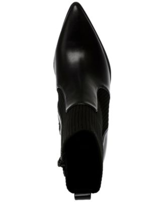 Trinityy Pointed-Toe Pull-On Knit Dress Booties, Created for Macy's
