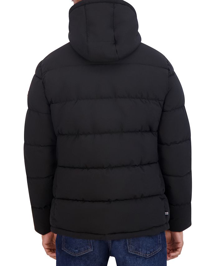 Nautica Men's Quilted Hooded Puffer Jacket - Macy's