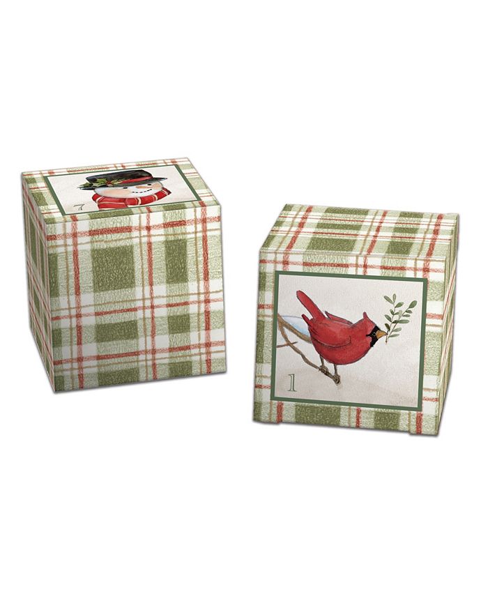 Lang Wood Land Snowman Advent Calendar Puzzle Macy #39 s