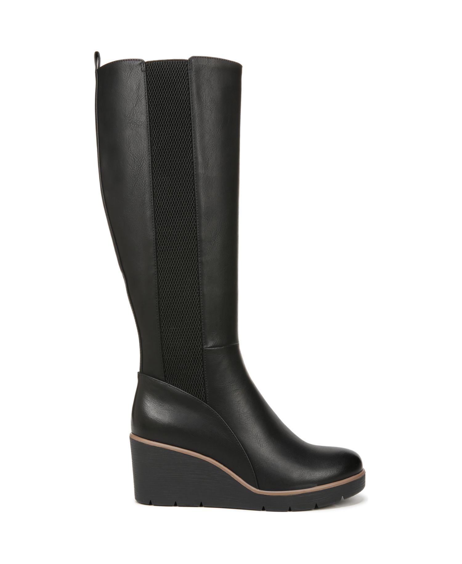 Women's Adrian Knee High Wedge Boots, Regular & Wide Calf